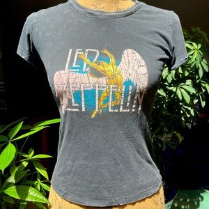 Vintage Led Zeppelin Swan Song T-shirt